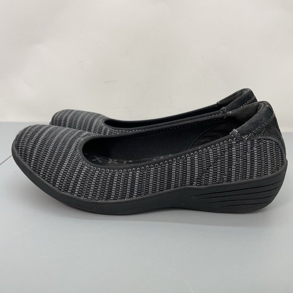 Skechers Kiss Secret Wedge Pumps Shoes Stretch Fit Comfort Slip On Black Women 9 - Picture 5 of 13